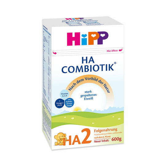 HiPP HA 2 - COMBIOTIK Hypoallergenic Baby Formula AFTER 6 MONTHS
