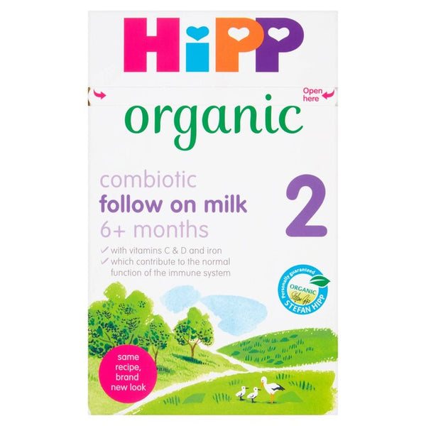 Organic Combiotik® Follow-on Milk 2, Without Starch 600 g