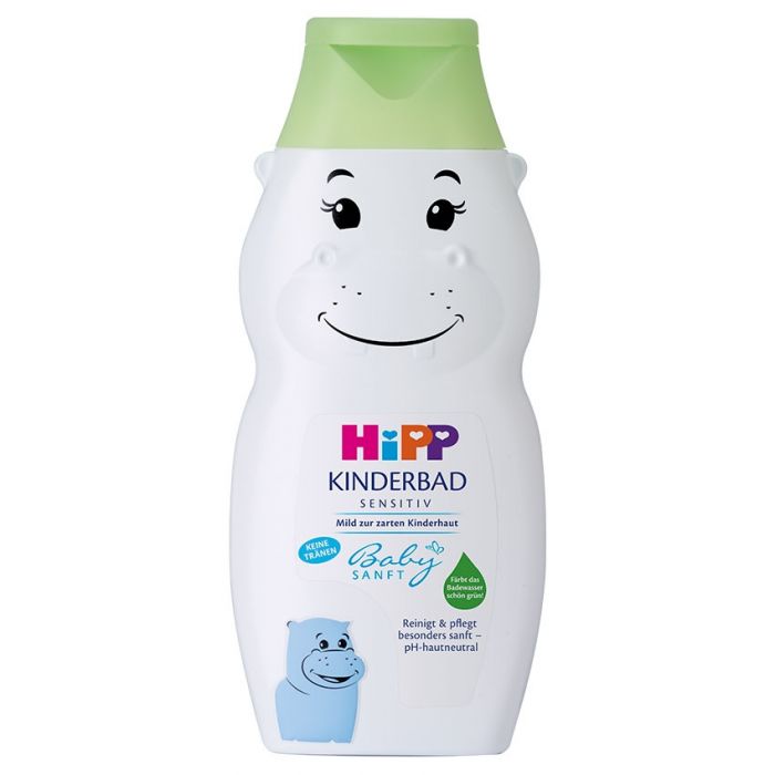 Hipp BabySanft Sensitive - Espuma de baño para bebés con ácido