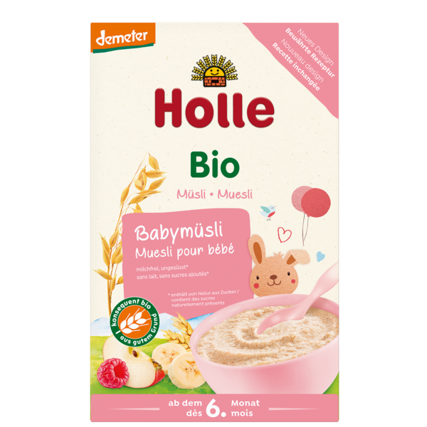 Holle Organic Baby Muesli Cereal