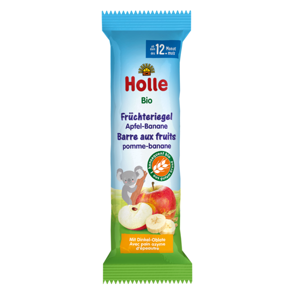 Holle Organic Apple & Banana Fruit Bar - 20 pack