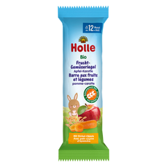 Holle Organic Apple and Carrot Fruit Bars From 12 months on
