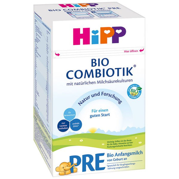 HiPP Formula Powder Milk Storage Box Container with Built-in Scoop