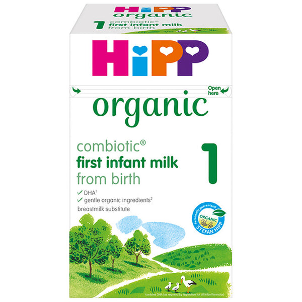 new HiPP UK stage 1 800g From Birth onwards