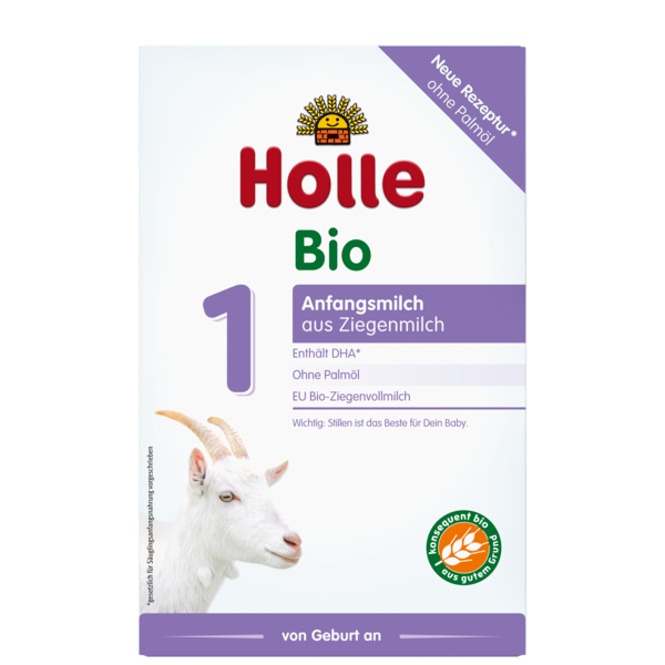 New Holle Goat Milk Formula Stage 1 from birth to 6 months