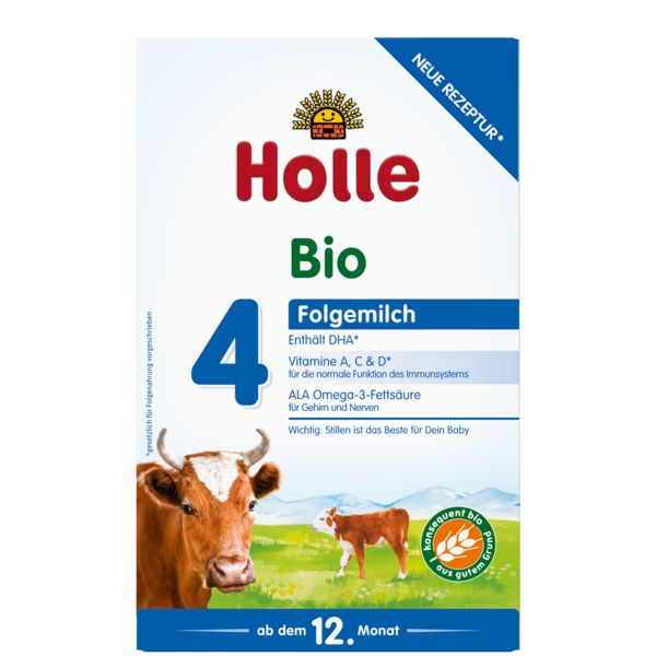 Holle Cow Organic Milk Formula Stage 4, 24 Boxes