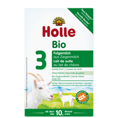 Holle Goat milk formula follow on stage 3 10 months on