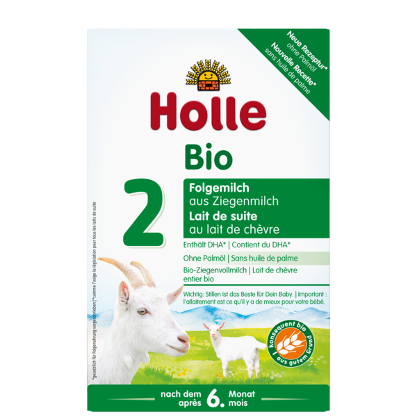 Holle Goat Milk formula stage 2 6 months onwards