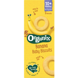 New Organix Banana Baby Biscuits 10+months  54g