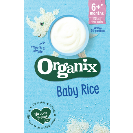 Organic rice deals cereal for infants