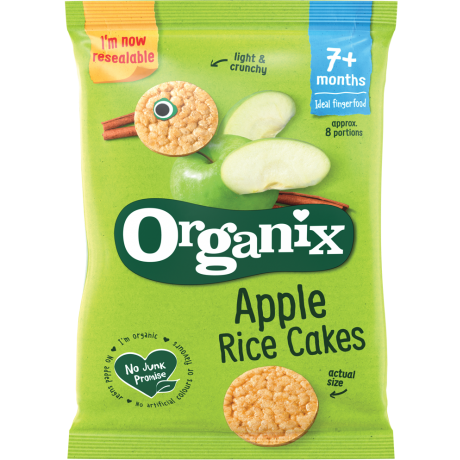 Happy baby 2024 organic rice cakes