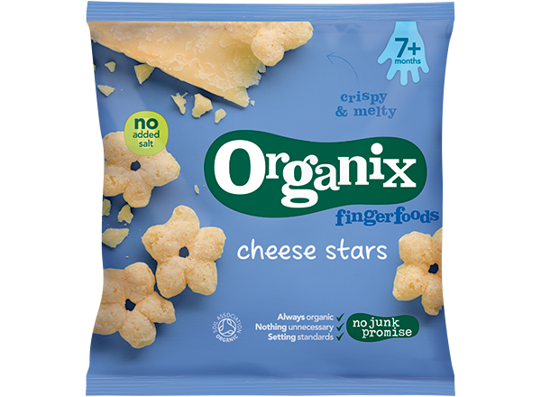 Organix Fingerfoods Cheese Stars