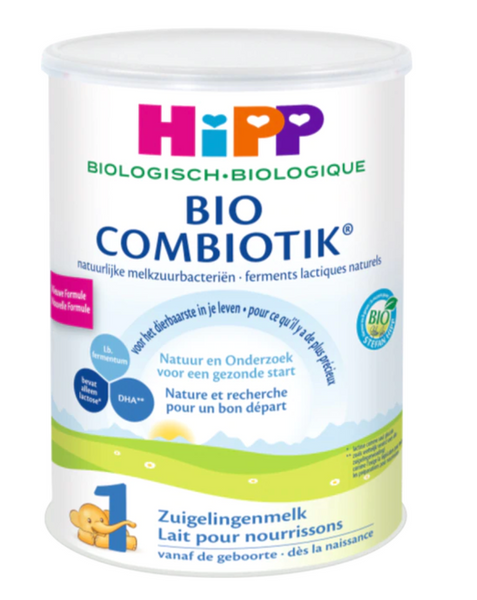 HiPP Dutch Stage 1 Organic Bio Combiotic Infant Milk Formula, 12 cans