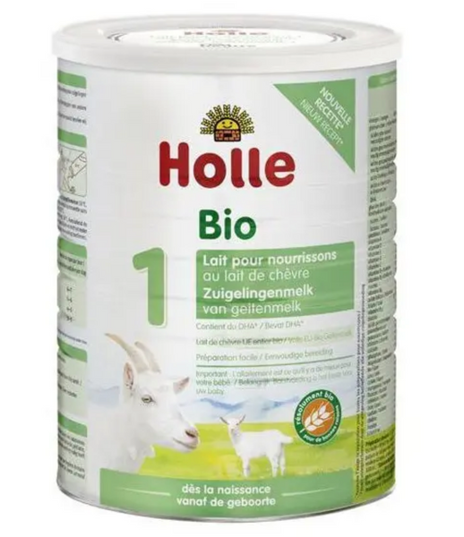 Holle Goat Organic Milk Formula Stage 1, 800g, 3 cans – Organic Baby Shop