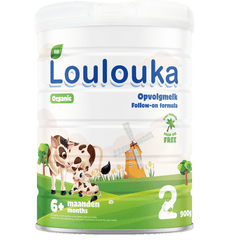 Loulouka Stage 2 Organic (Bio) Follow-on Milk Formula, 6 cans
